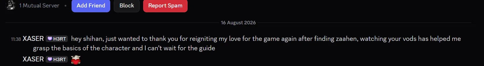 Reader comment