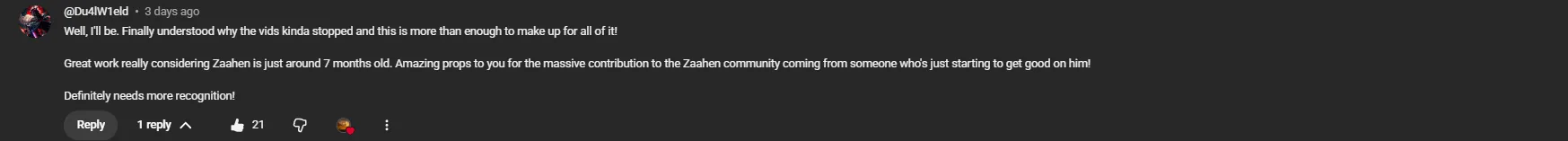 Reader comment