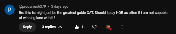 Reader comment