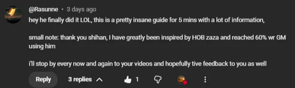 Reader comment