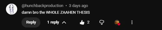 Reader comment