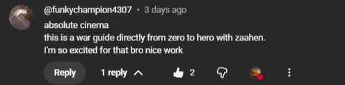 Reader comment