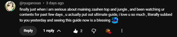 Reader comment