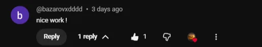Reader comment