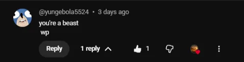 Reader comment
