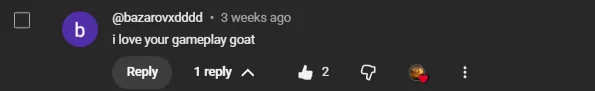 Reader comment