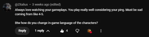 Reader comment