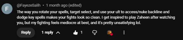 Reader comment