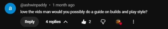 Reader comment