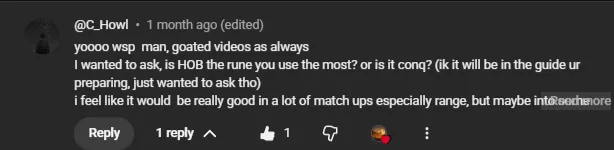 Reader comment
