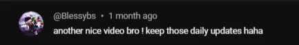 Reader comment