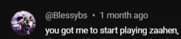 Reader comment