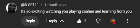 Reader comment