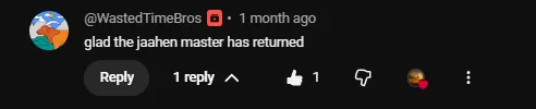 Reader comment
