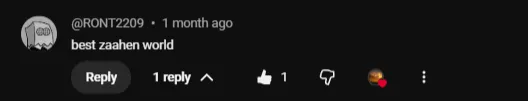 Reader comment