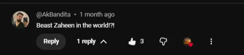 Reader comment