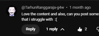 Reader comment