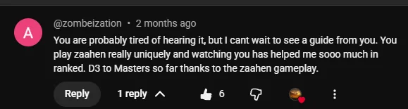 Reader comment