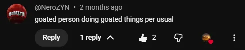Reader comment