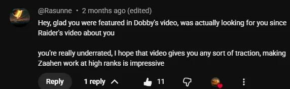 Reader comment