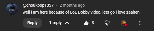 Reader comment