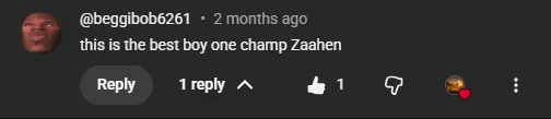 Reader comment