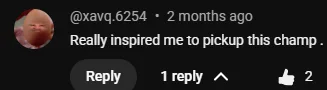 Reader comment