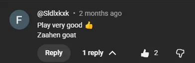 Reader comment